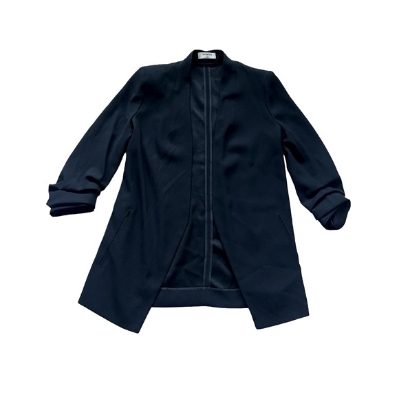 Aritzia Babaton Power Hip Blazer Black Size 4 - Picture 10 of 15